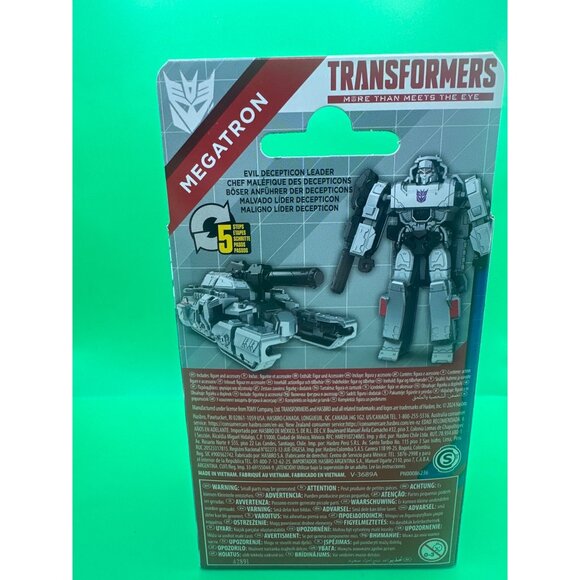Transformers Megatron Action Figure 5" Hasbro - Picture 2 of 3